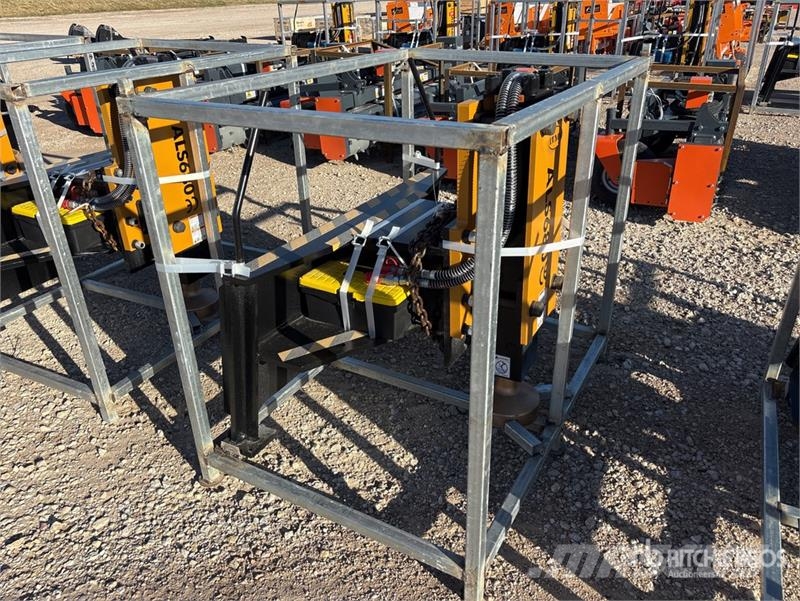  LYALS ALS680 Skid Steer Post Driver (Unused) Fencing equipment