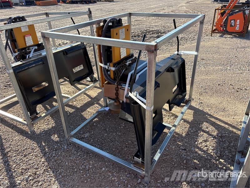  LYALS ALS680 Skid Steer Post Driver (Unused) Fencing equipment