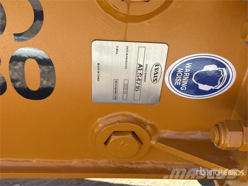 LYALS ALS680 Skid Steer Breaker (Unused) ハンマー/ブレーカ