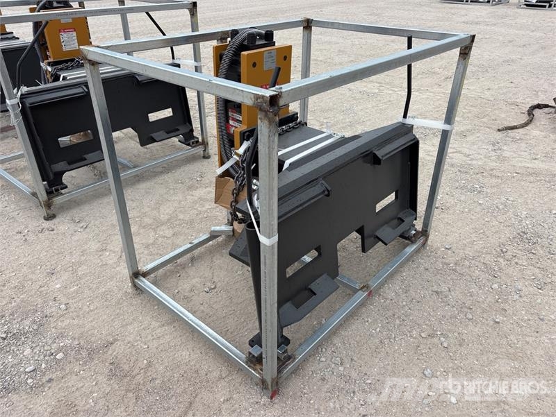  LYALS ALS680 Skid Steer Post Driver (Unused) Fencing equipment