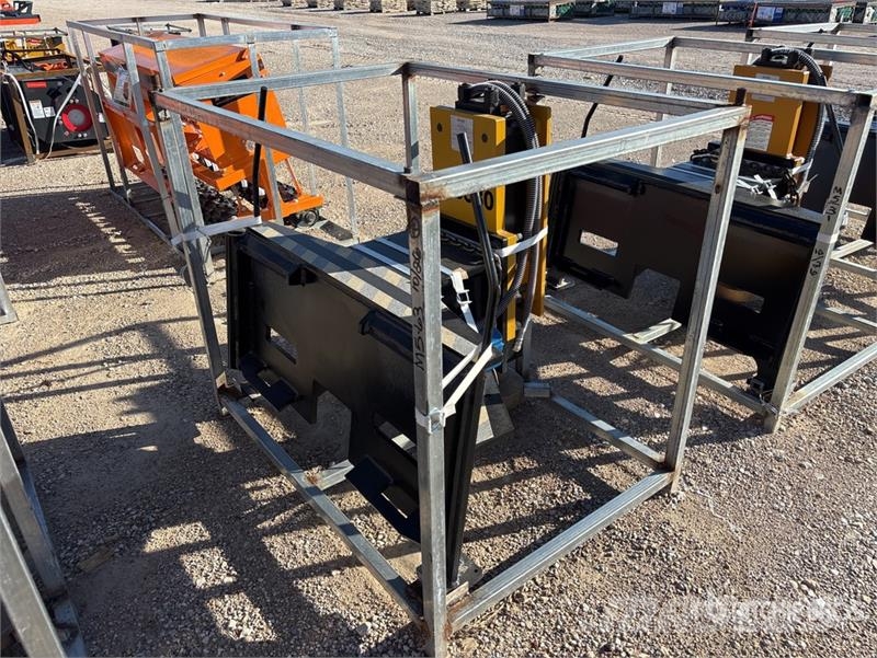  LYALS ALS680 Skid Steer Post Driver (Unused) Fencing equipment