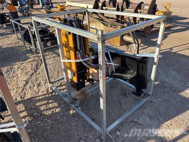LYALS ALS680 Skid Steer Post Driver (Unused) Fencing equipment