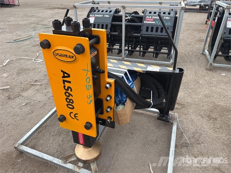 LYALS ALS680 Skid Steer Post Driver (Unused) Equipamentos de vedação