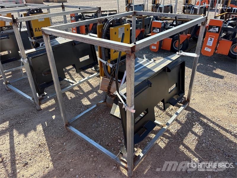  LYALS ALS680 Skid Steer Post Driver (Unused) Fencing equipment