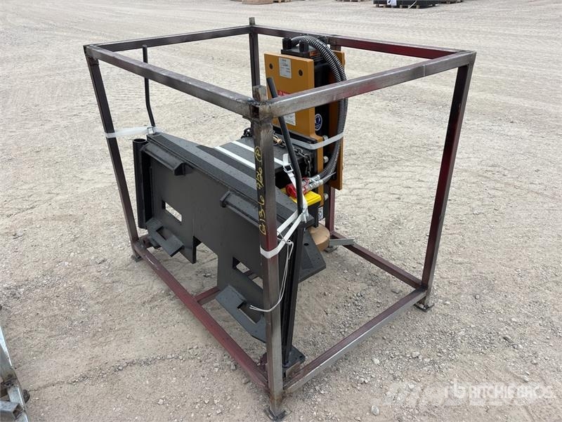  LYALS ALS680 Skid Steer Post Driver (Unused) Fencing equipment