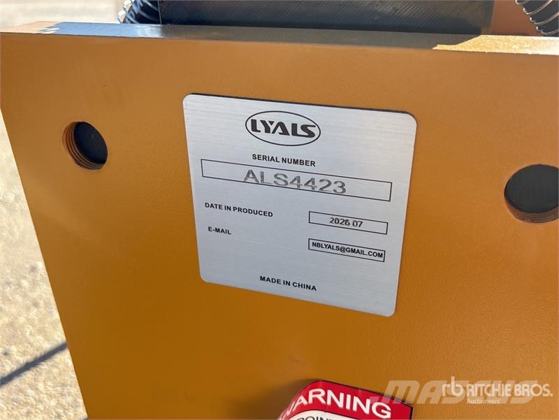 LYALS ALS680 Skid Steer Post Driver (Unused) Fencing equipment