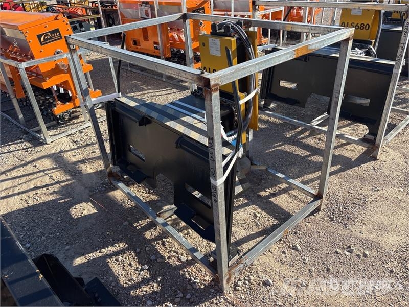 LYALS ALS680 Skid Steer Post Driver (Unused) Fencing equipment