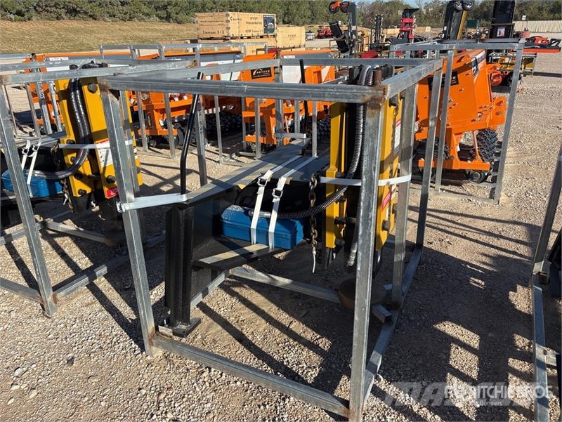  LYALS ALS680 Skid Steer Post Driver (Unused) Fencing equipment