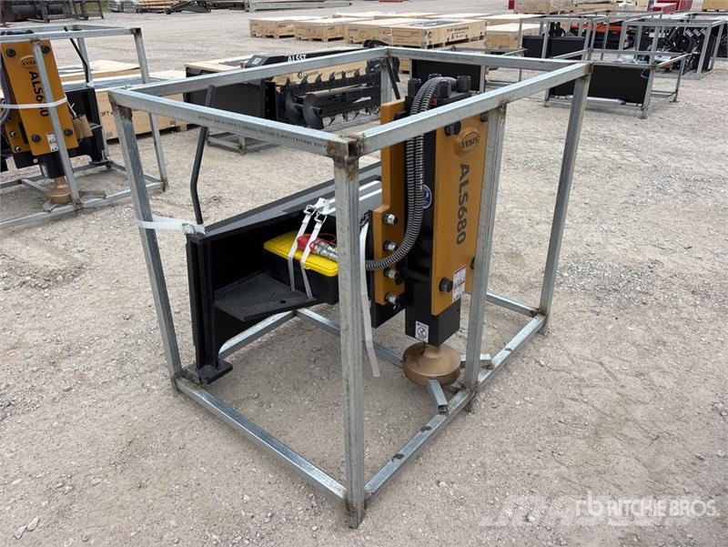  LYALS ALS680 Skid Steer Post Driver (Unused) Fencing equipment