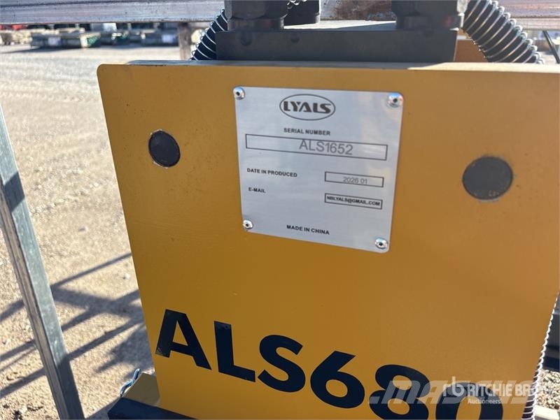  LYALS ALS680 Skid Steer Post Driver (Unused) Fencing equipment