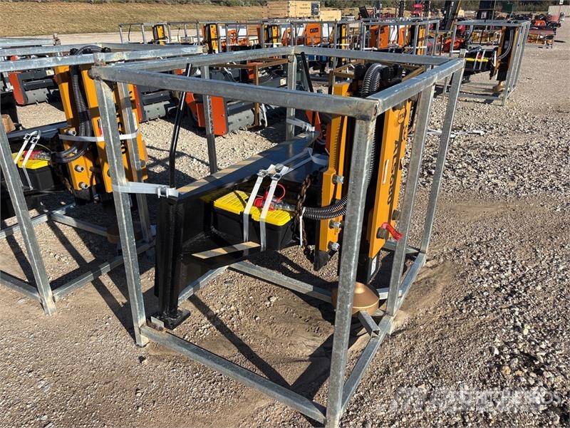 LYALS ALS680 Skid Steer Post Driver (Unused) Fencing equipment