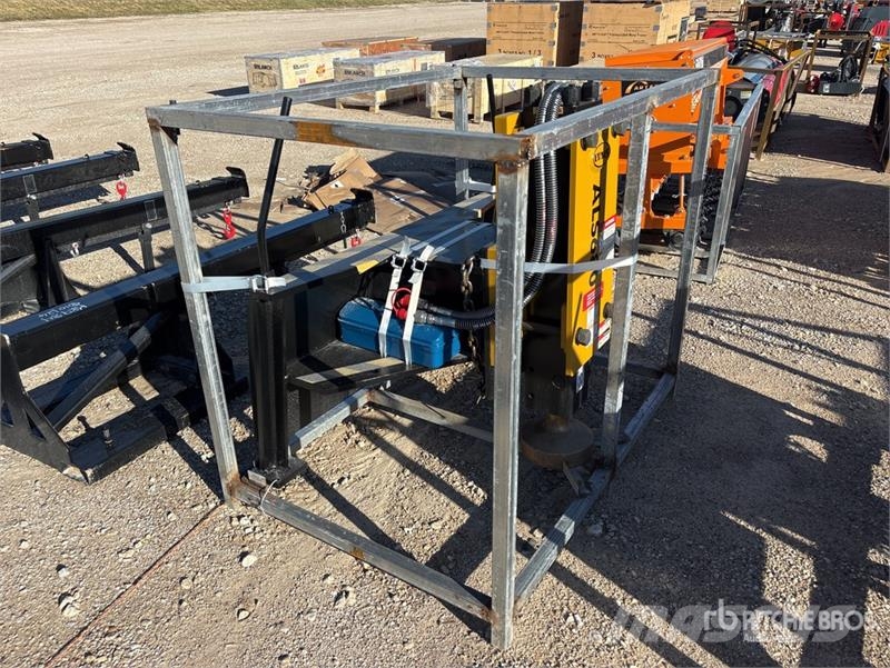 LYALS ALS680 Skid Steer Post Driver (Unused) Fencing equipment
