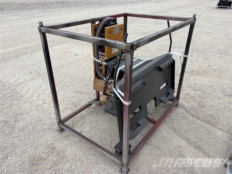  LYALS ALS680 Skid Steer Post Driver (Unused) Fencing equipment