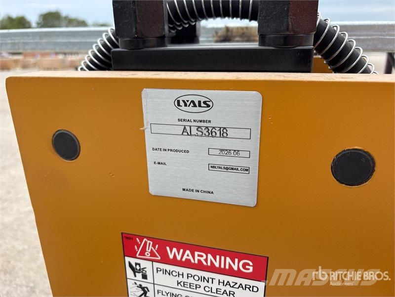  LYALS ALS680 Skid Steer Post Driver (Unused) Fencing equipment