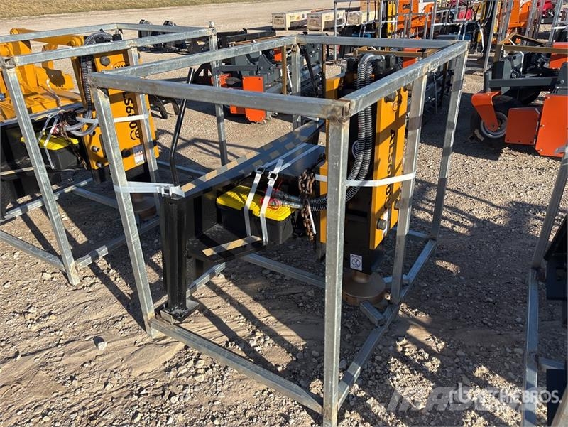 LYALS ALS680 Skid Steer Post Driver (Unused) Fencing equipment