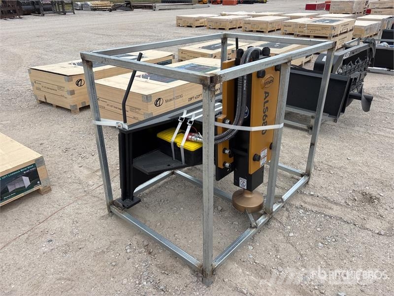  LYALS ALS680 Skid Steer Post Driver (Unused) Fencing equipment