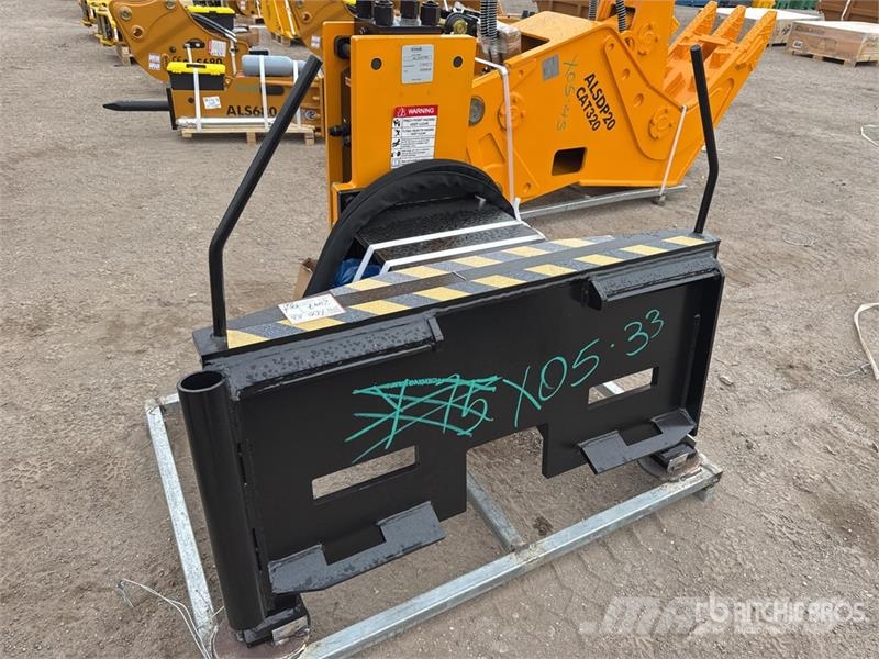 LYALS ALS680 Skid Steer Post Driver (Unused) Equipamentos de vedação
