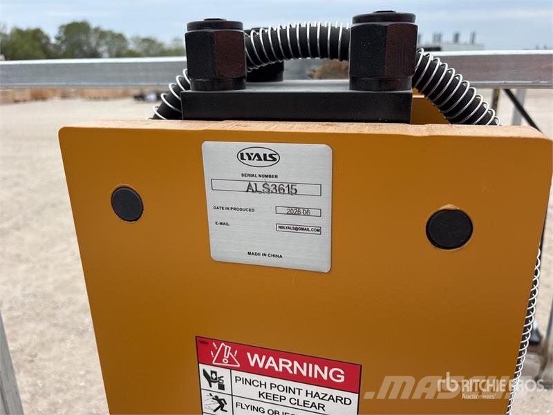  LYALS ALS680 Skid Steer Post Driver (Unused) Fencing equipment