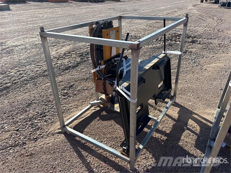 LYALS ALS680 Skid Steer Post Driver (Unused) Fencing equipment