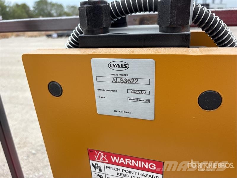  LYALS ALS680 Skid Steer Post Driver (Unused) Fencing equipment