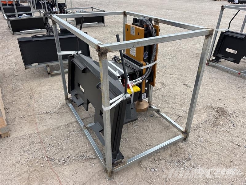  LYALS ALS680 Skid Steer Post Driver (Unused) Fencing equipment
