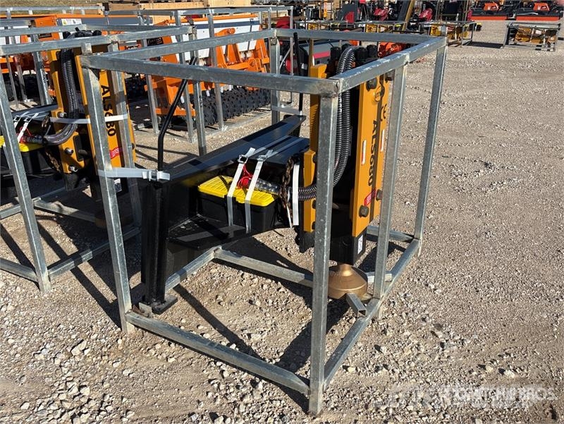  LYALS ALS680 Skid Steer Post Driver (Unused) Fencing equipment