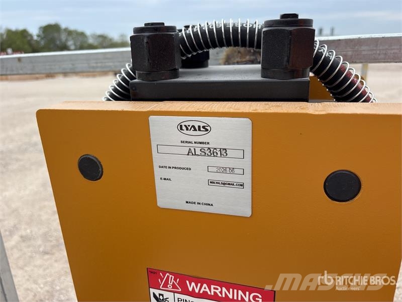  LYALS ALS680 Skid Steer Post Driver (Unused) Fencing equipment