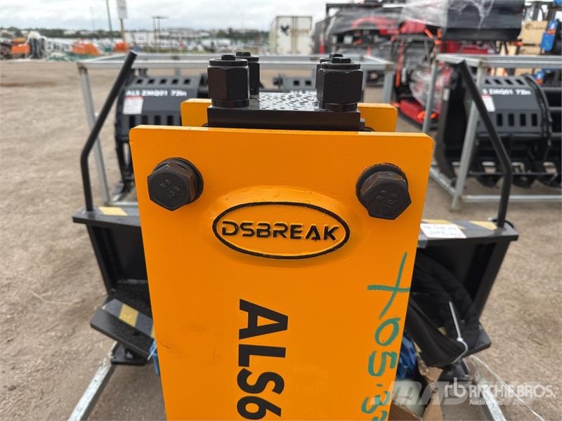 LYALS ALS680 Skid Steer Post Driver (Unused) Equipamentos de vedação