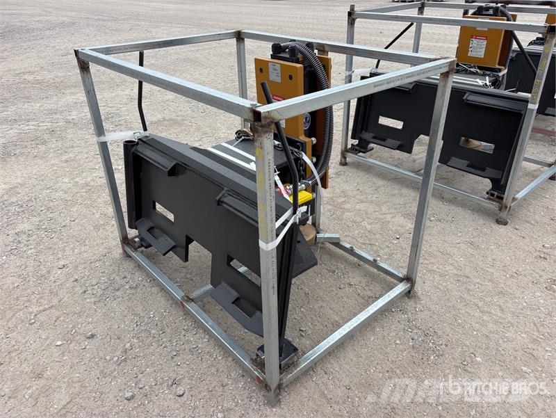  LYALS ALS680 Skid Steer Post Driver (Unused) Fencing equipment