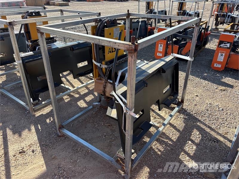  LYALS ALS680 Skid Steer Post Driver (Unused) Fencing equipment