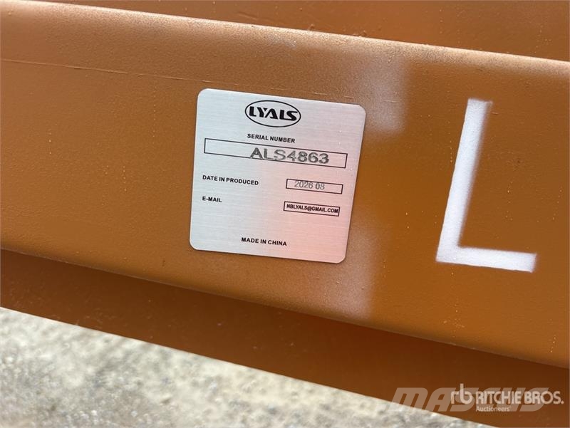 LYALS ALSBB 5 cy Bedding Box (Unused) Equipamento de tubulação