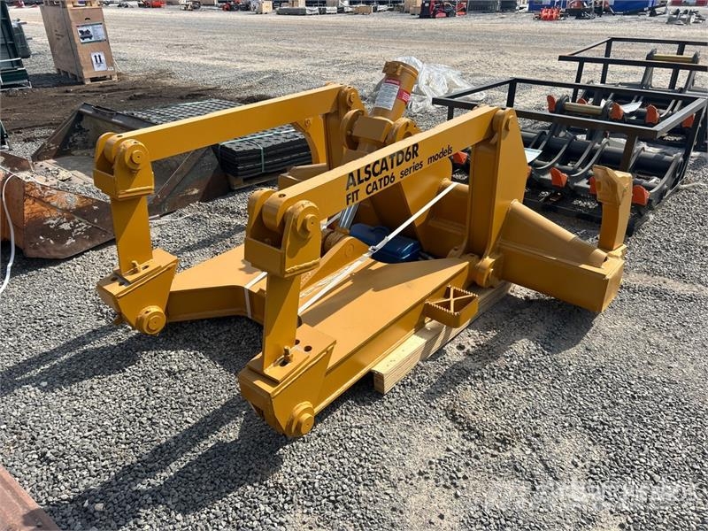 LYALS ALSCTD6R Crawler Tractor Ripper - Fits Cat D Outros componentes