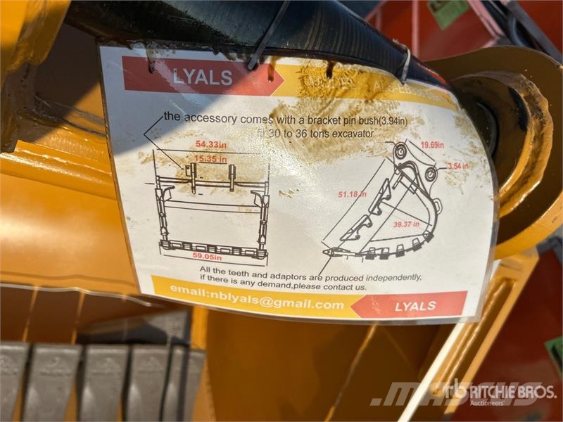  LYALS ALSEB336 59 in Digging Excavator Bucket - Fi دلاء
