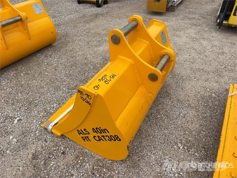 LYALS ALSECB08 40 in Cleanup Excavator Bucket (Unu Łyżki do ładowarek