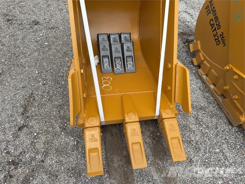LYALS ALSENB320 26 in Digging Narrow Excavator Buc 버켓