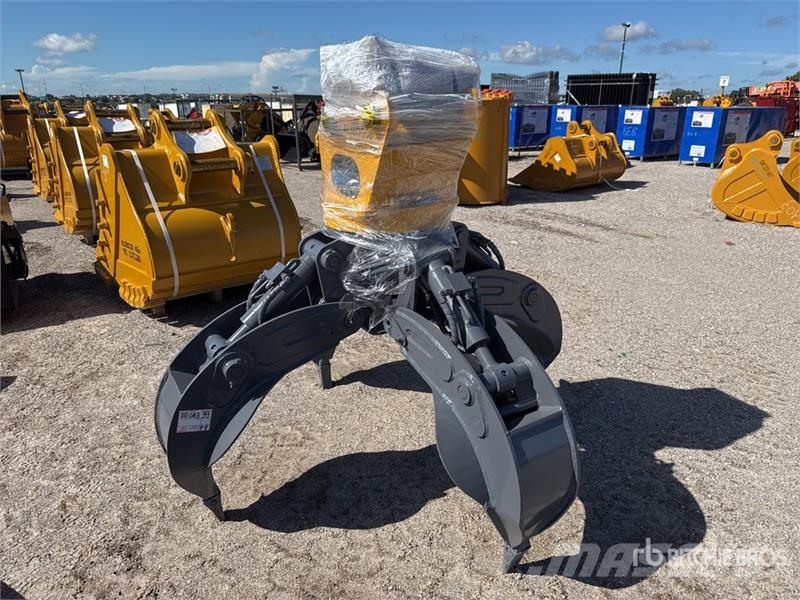 LYALS ALSEOG08 18 in Orange Grapple Excavator Grap Grabilice