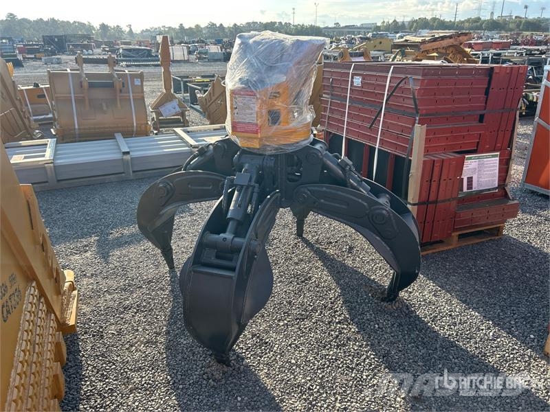  LYALS ALSEOG08 Rotating Excavator Grapple - Fits C خطاطيف
