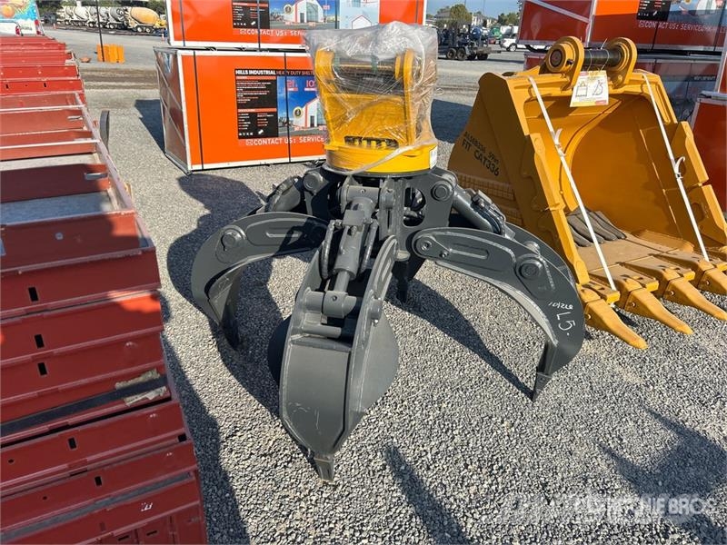  LYALS ALSEOG08 Rotating Excavator Grapple - Fits C خطاطيف