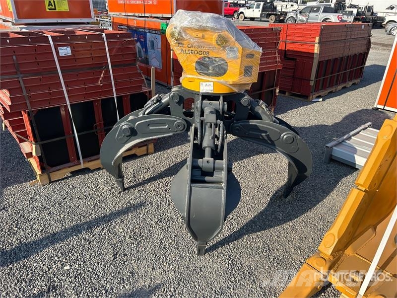  LYALS ALSEOG08 Rotating Excavator Grapple - Fits C خطاطيف