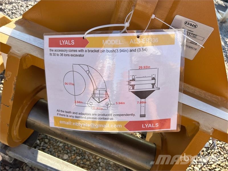  LYALS ALSER36 Excavator Ripper - Fits Cat 336 (Unu Rahljalniki