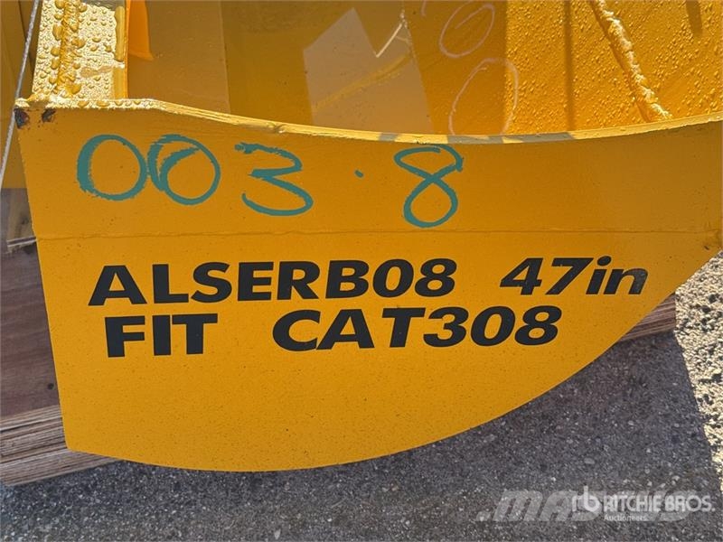 LYALS ALSERB08 47 in 360 Rotating bucket Excavator Buckets