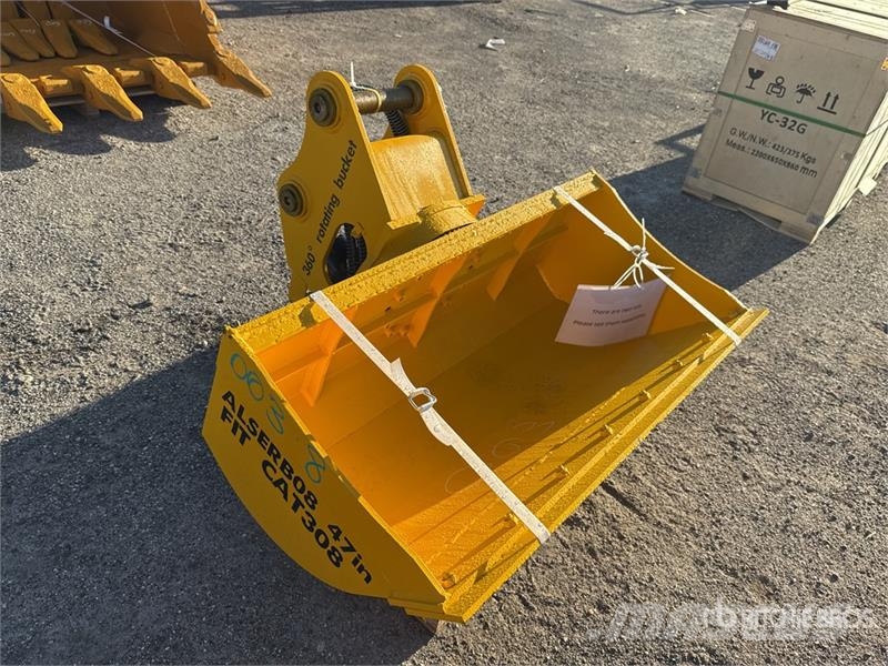 LYALS ALSERB08 47 in 360 Rotating bucket Excavator Buckets