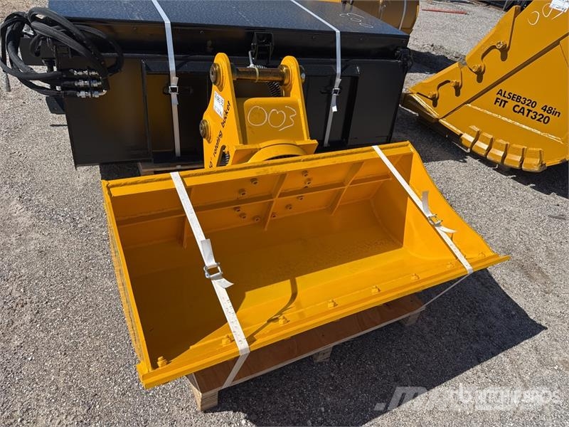 LYALS ALSERB08 48 in 360 Rotating bucket Excavator Buckets
