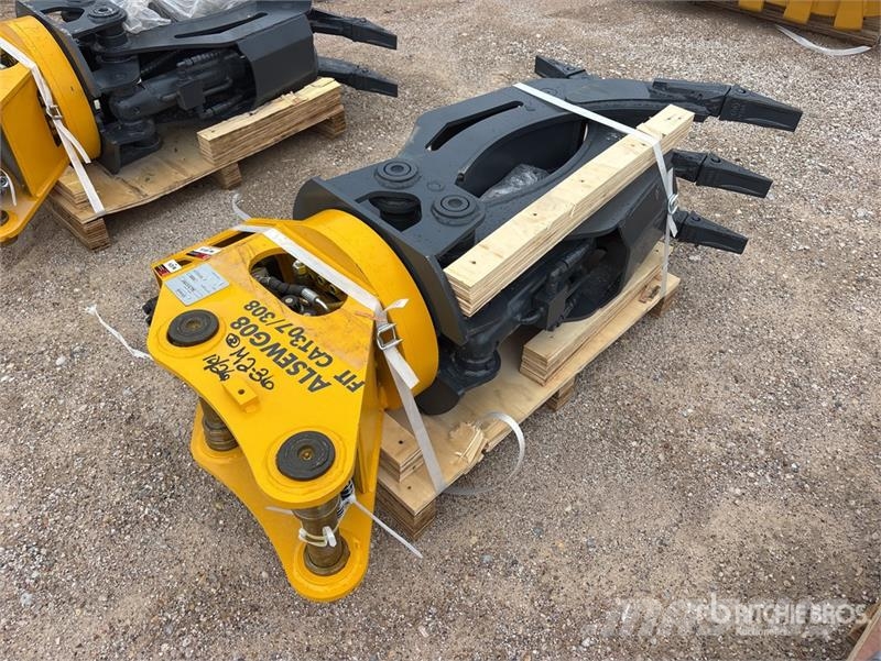 LYALS ALSEWG60 Rotating Excavator Grapple (Unused) 兩爪吊夾