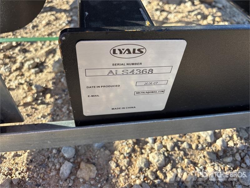  LYALS ALSSA2500 Skid Steer Auger (Unused) Vrtalne naprave