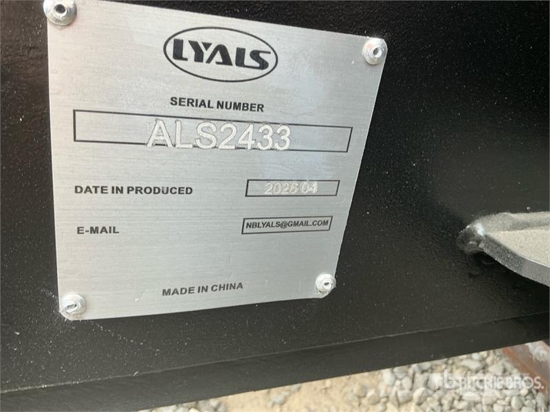  LYALS ALSSB single bucket Skid Steer Bucket (Unuse دلاء