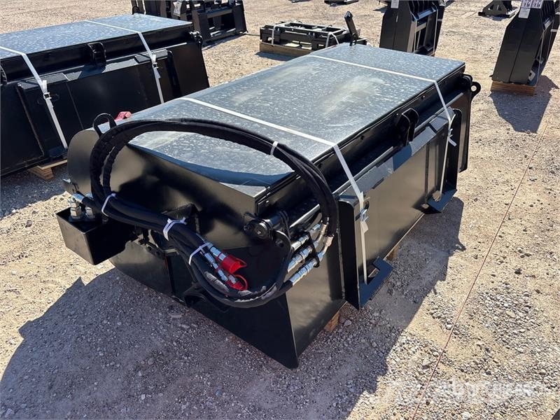 LYALS ALSSBS 72 in Skid Steer Sweeper (Unused) Metle
