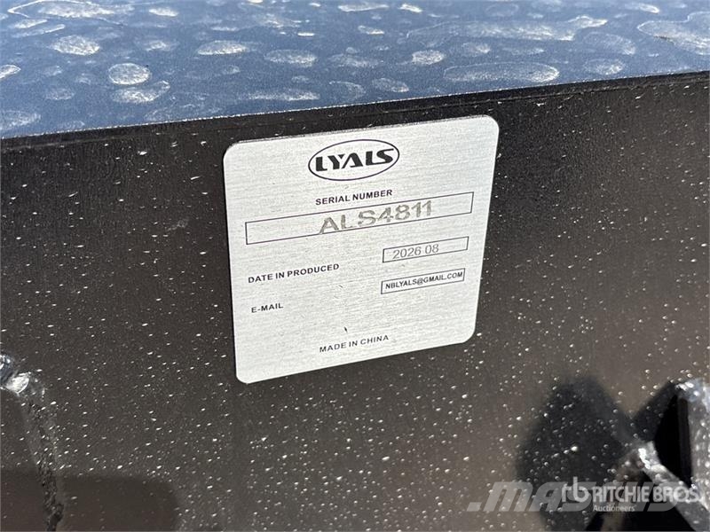 LYALS ALSSBS 72 in Skid Steer Sweeper (Unused) Metle