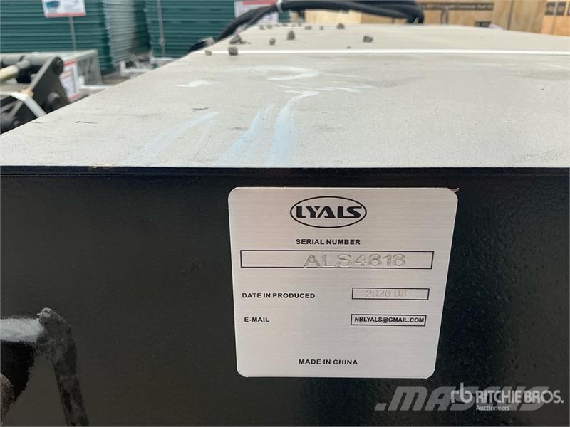  LYALS ALSSBS Skid Steer Sweeper (Unused) فرش