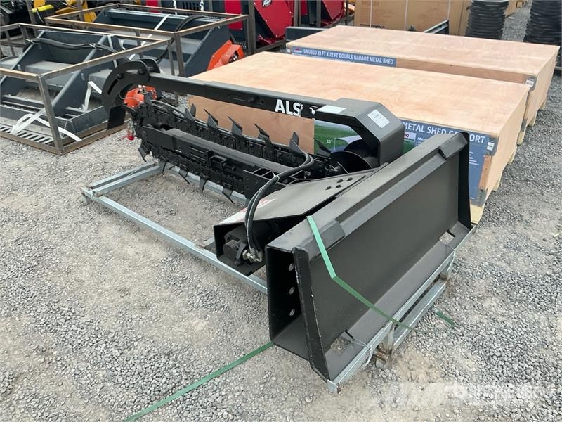  LYALS ALSST Skid Steer Trencher (Unused) Zanjadoras